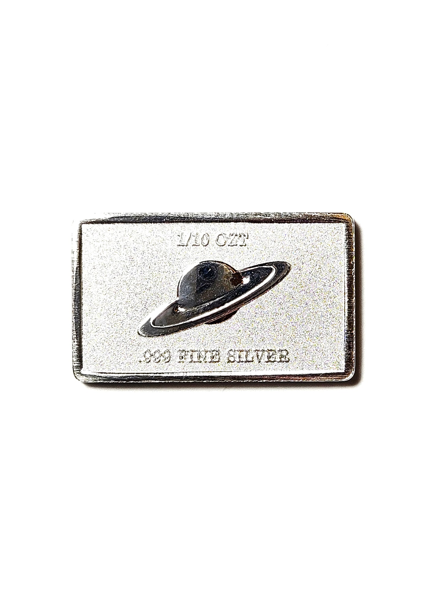 Planets & Solar System With Color 1/10 Oz .999 Fine Silver Space Bar 🪐