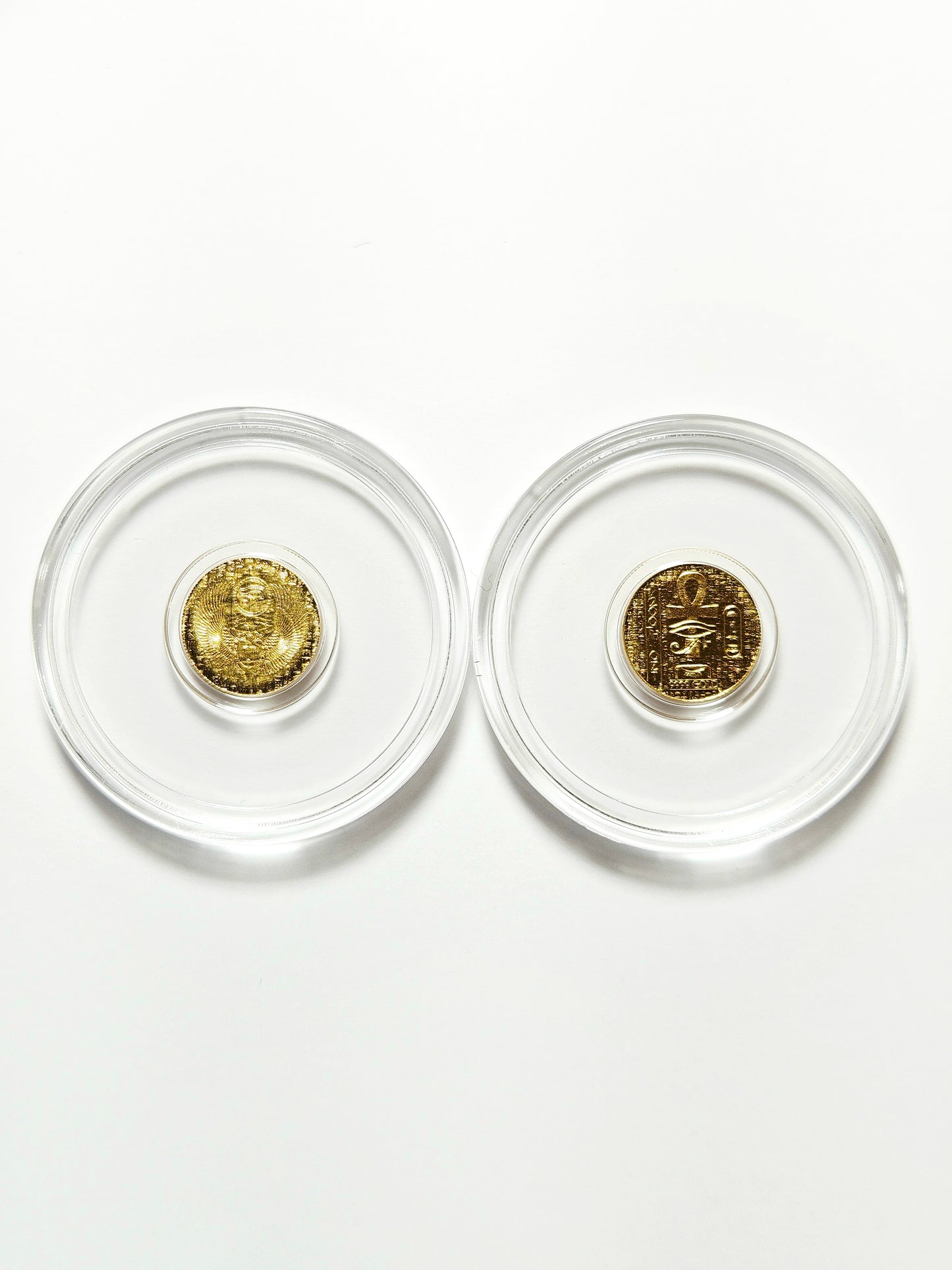 Egyptian Scarab 1/200 Oz .9999 Fine Gold Round (Sealed in Capsule)