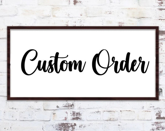 x Custom Order
