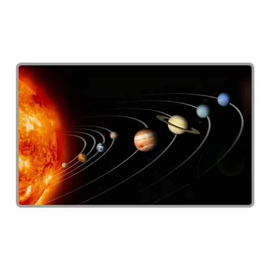 Planets & Solar System With Color 1/10 Oz .999 Fine Silver Space Bar 🪐