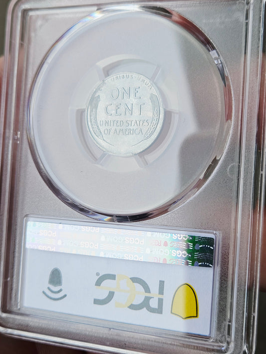 1943-S PCGS MS65 Lincoln Steel Wheat Cent #3802