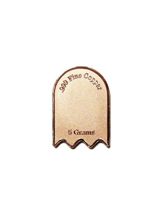 Ghost 5 Grams .999 Fine Copper Novelty Round