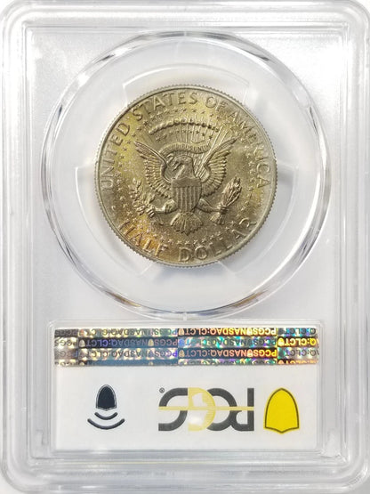 1964-D PCGS MS65 Toned Kennedy Half Dollars