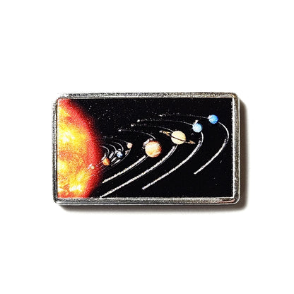 Planets & Solar System With Color 1/10 Oz .999 Fine Silver Space Bar 🪐